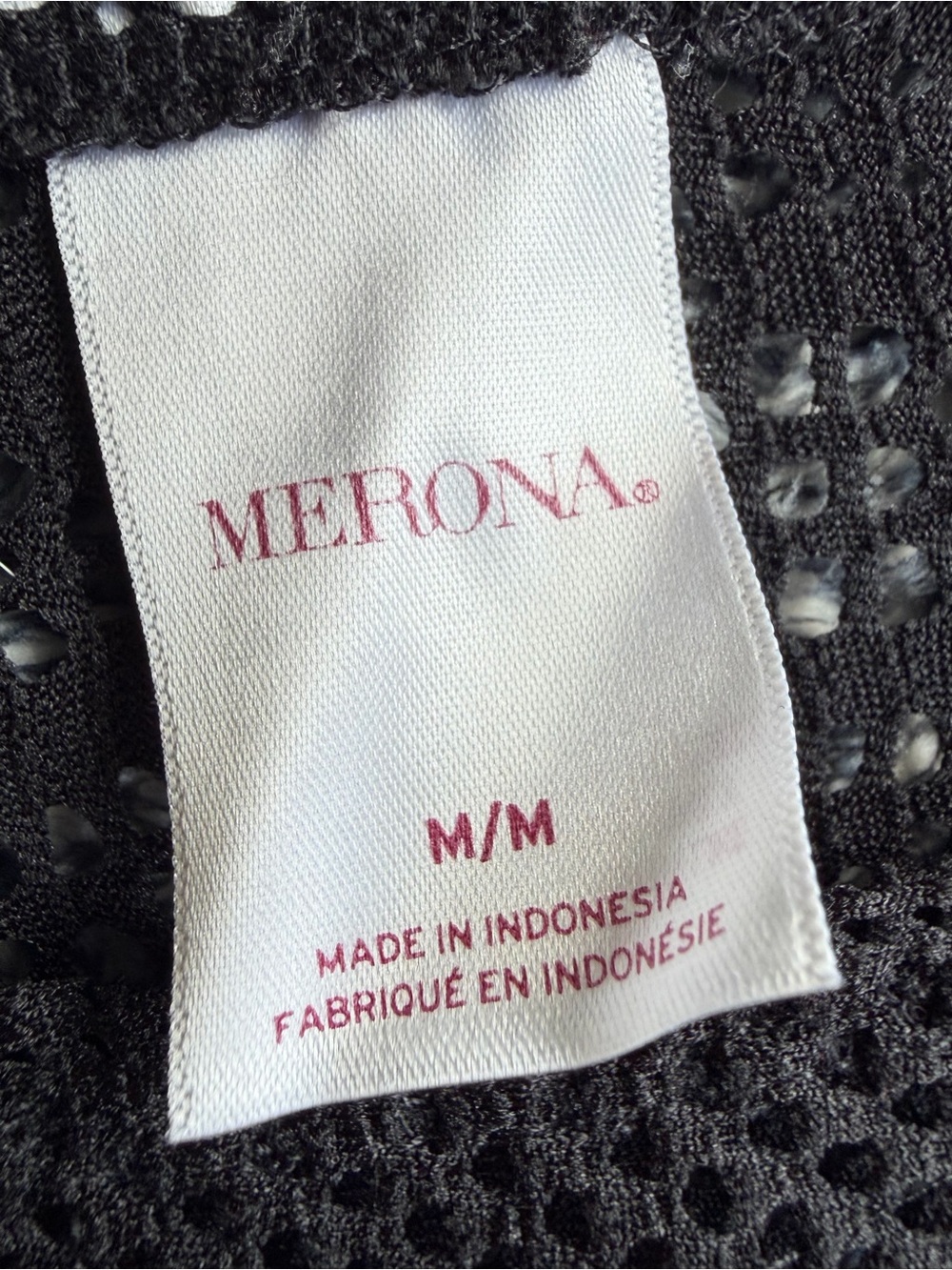 Merona Women’s Black Lace Sleeveless Swim Cover-Up – Size Medium - Picture 5 of 10